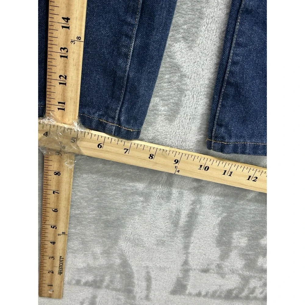 LRG True Taper Jeans Men's 28x31 Dark Indigo Denim Straight Slim Grunge Street